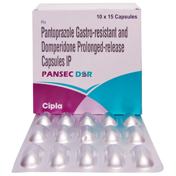 Pansec DSR Capsule 15's, Pack of 15
