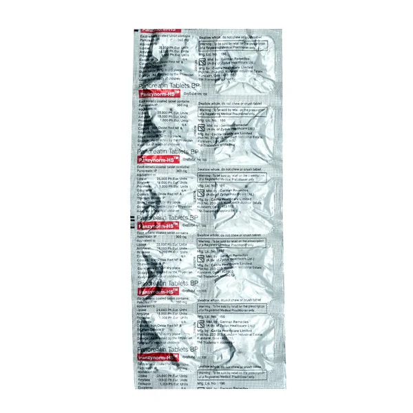 Panzynorm HS Tablet 10's, Pack of 10 TABLETS