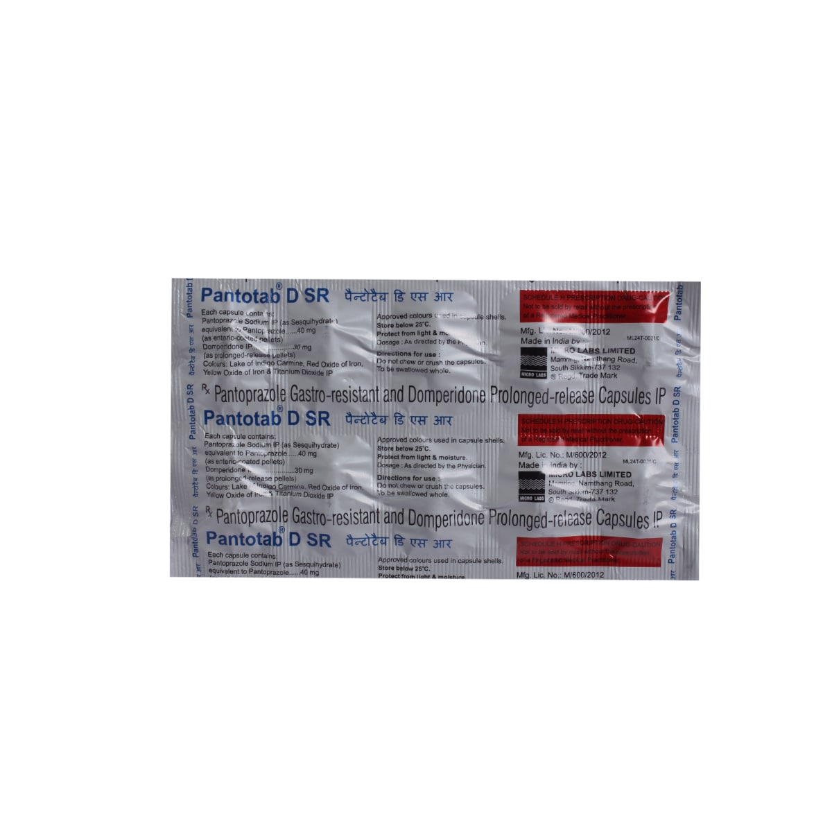 Pantotab DSR Capsule 10's, Pack of 10 Pantotab DSR Capsule 10's, Pack of 10