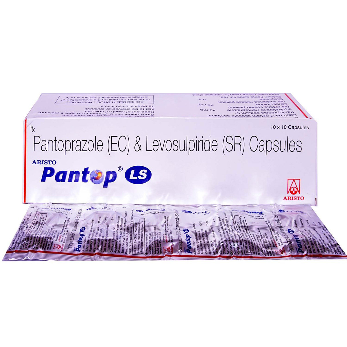 Pantop LS Capsule 10's, Pack of 10 Pantop LS Capsule 10's, Pack of 10