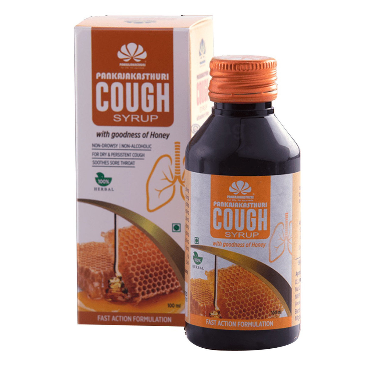Pankajakasthuri Cough Honey Syrup, 100 ml, Pack of 1 Pankajakasthuri Cough Honey Syrup, 100 ml, Pack of 1