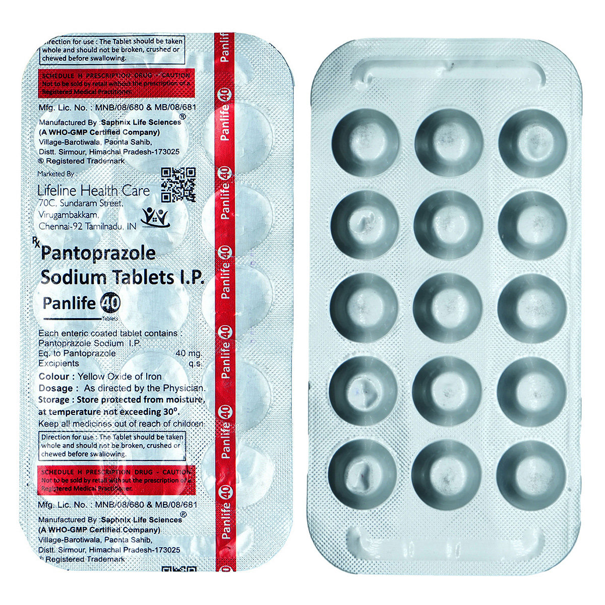 Panlife 40 Tablet 15's, Pack of 15 TABLETS Panlife 40 Tablet 15's, Pack of 15 TABLETS