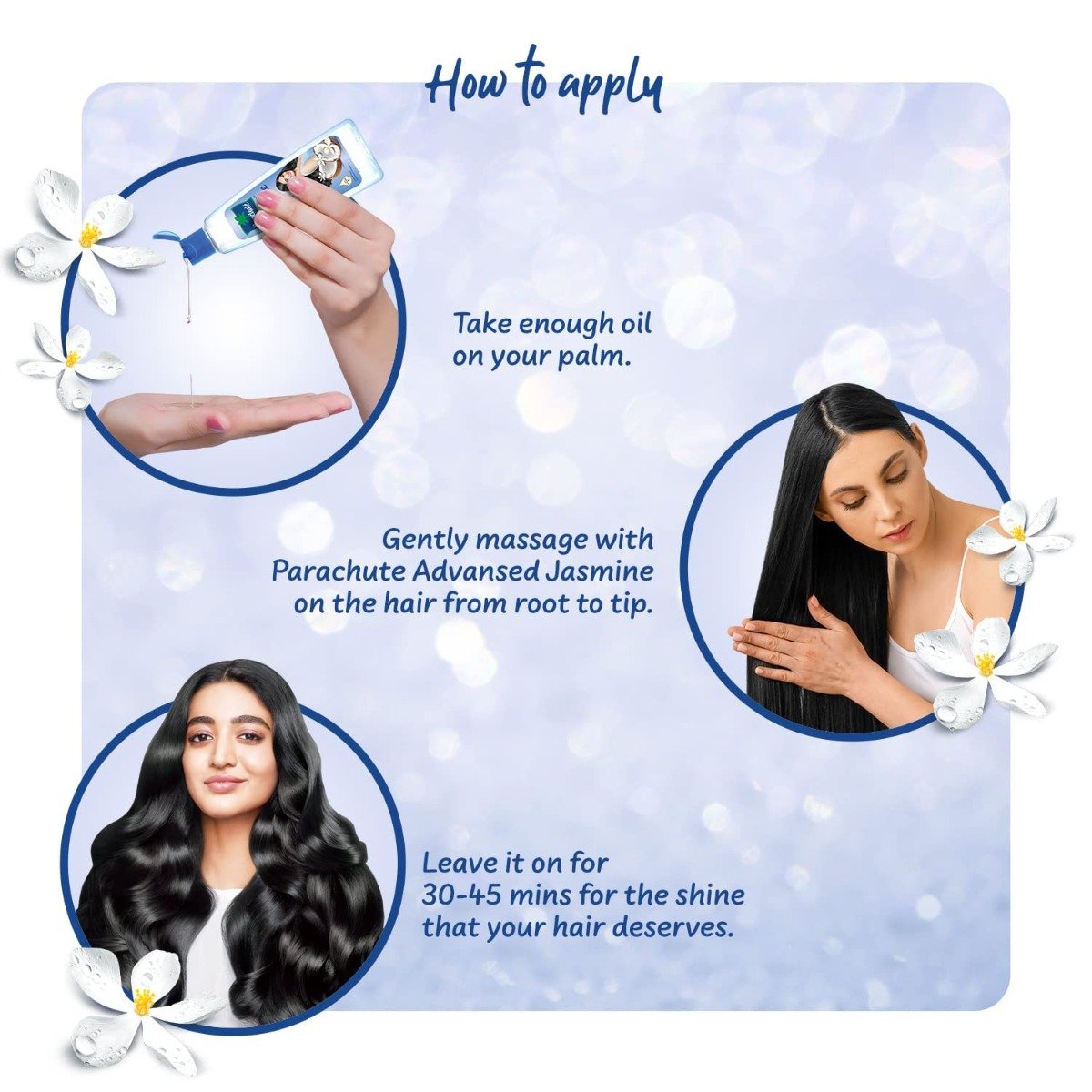 Parachute Advansed Jasmine Coconut Hair Oil, 190 ml, Pack of 1 Parachute Advansed Jasmine Coconut Hair Oil, 190 ml, Pack of 1