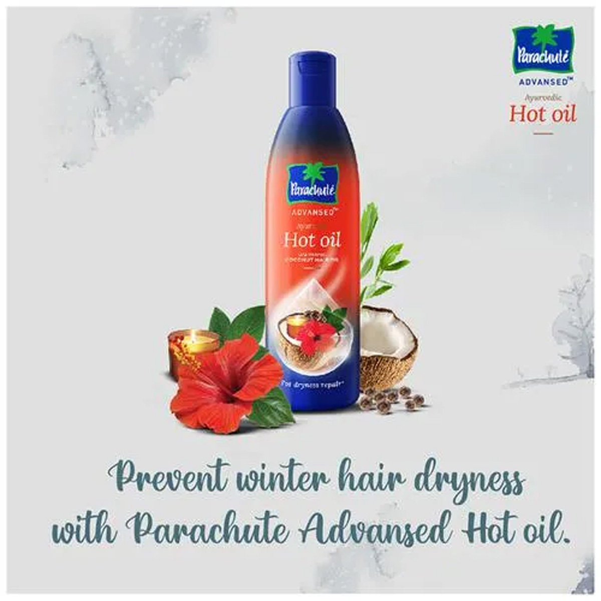 Parachute Advansed Ayurvedic Hot Oil, 190 ml, Pack of 1 Parachute Advansed Ayurvedic Hot Oil, 190 ml, Pack of 1