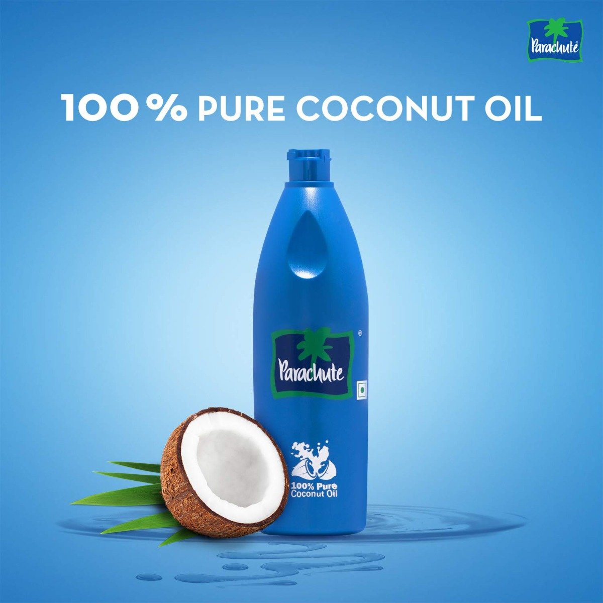 Parachute Pure Coconut Hair Oil, 250 ml, Pack of 1 Parachute Pure Coconut Hair Oil, 250 ml, Pack of 1