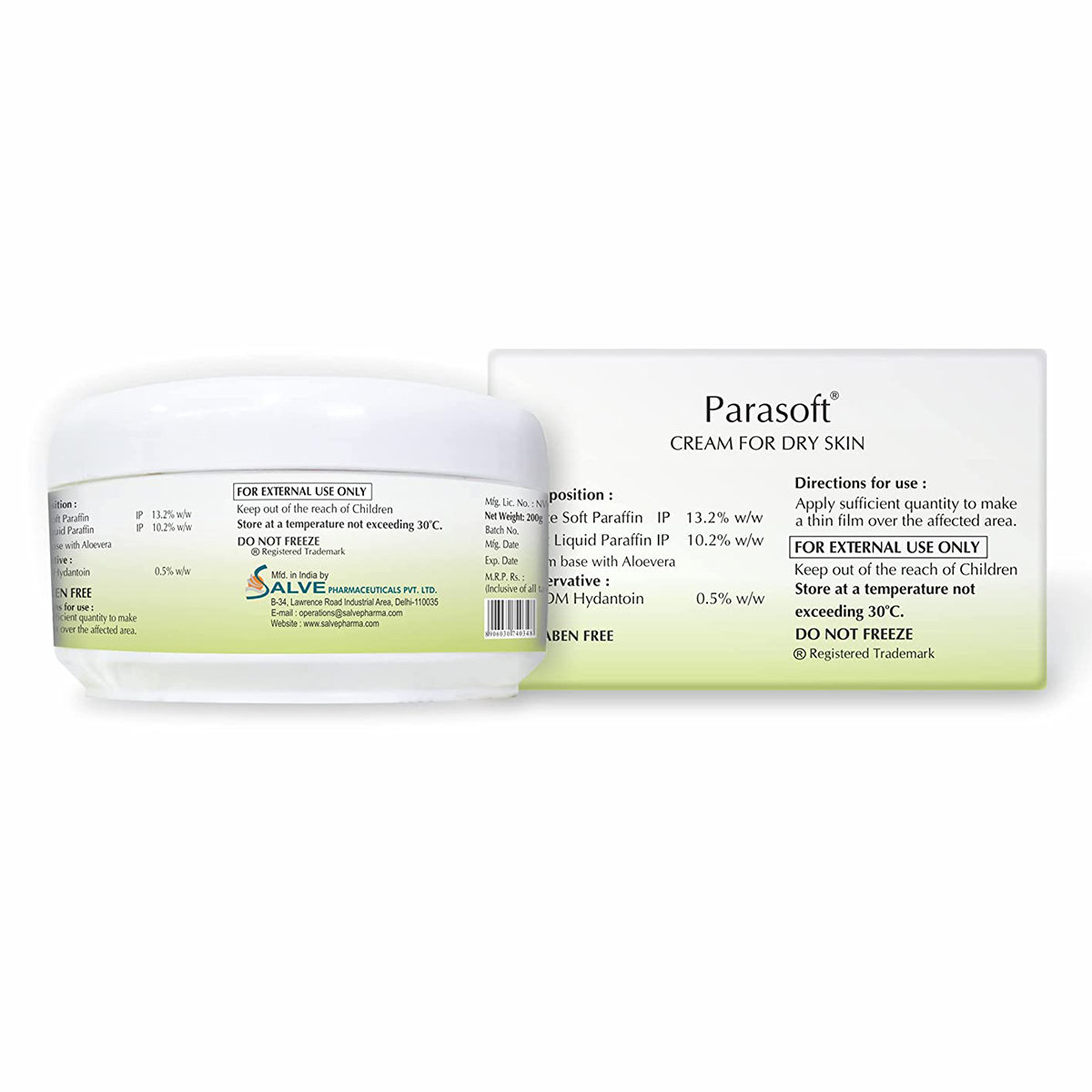 Parasoft Cream 200 gm, Pack of 1 Cream Parasoft Cream 200 gm, Pack of 1 Cream