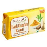 Patanjali Haldi Chandan Kanti Body Cleanser Soap, 75 gm, Pack of 1