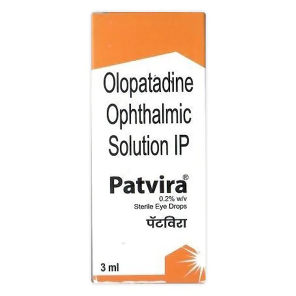Patvira Eye Drops 3 ml, Pack of 1 Eye Drops