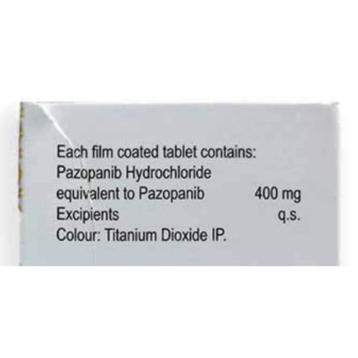 Pazolit 400 mg Tablet 30's, Pack of 1 Tablet Pazolit 400 mg Tablet 30's, Pack of 1 Tablet