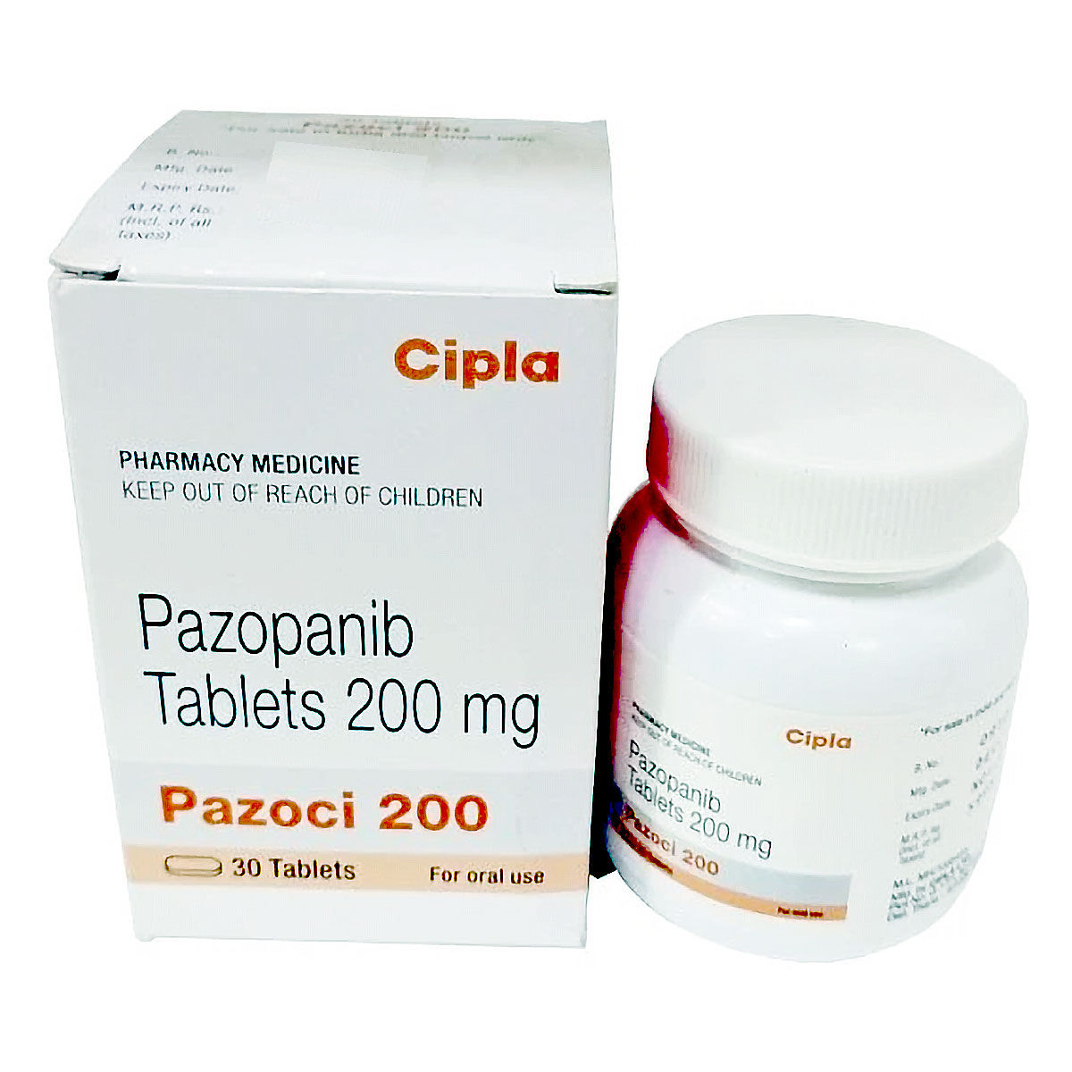 Buy Pazoci 200 Tablet 30's Online