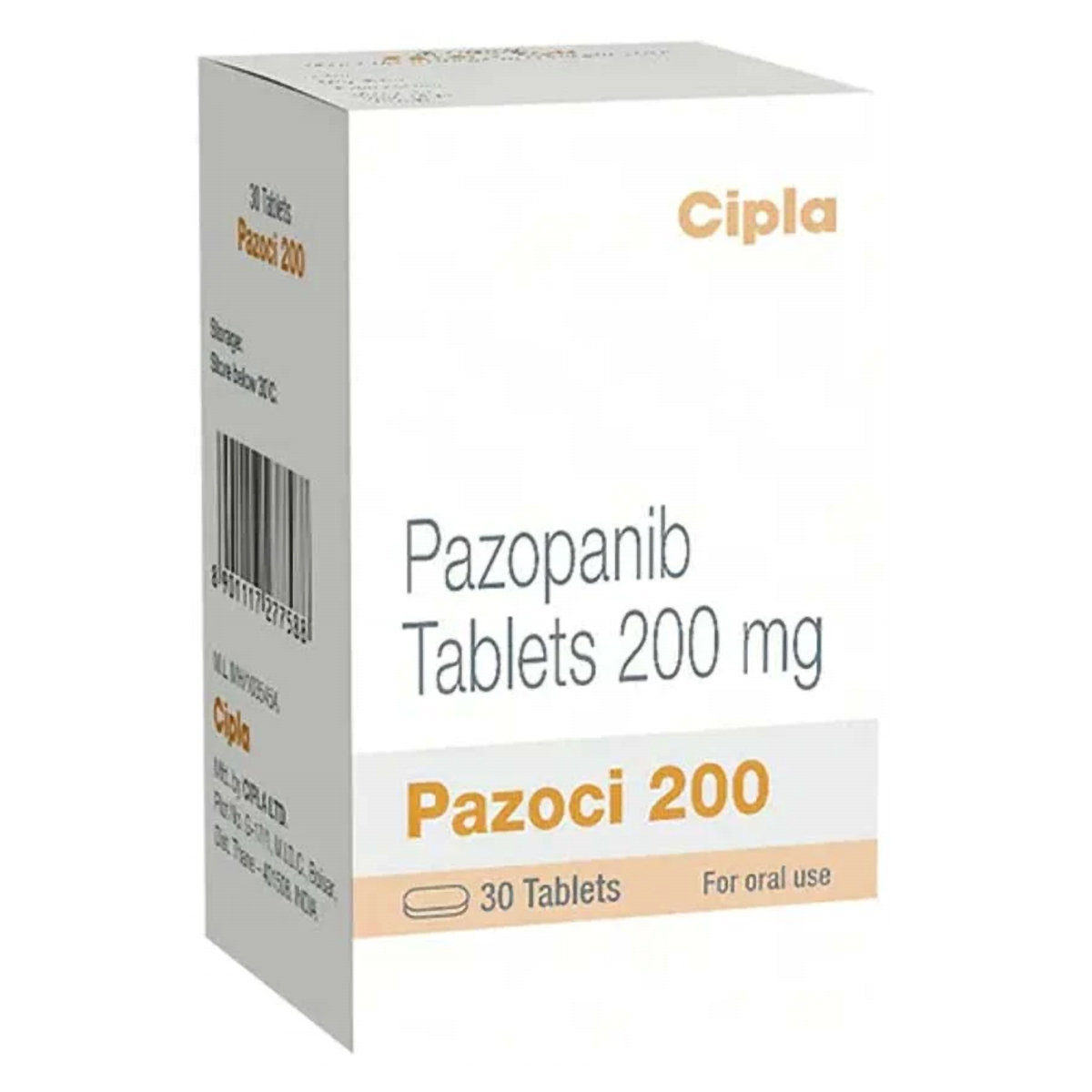 Pazoci 200 Tablet 30's, Pack of 1 Tablet Pazoci 200 Tablet 30's, Pack of 1 Tablet