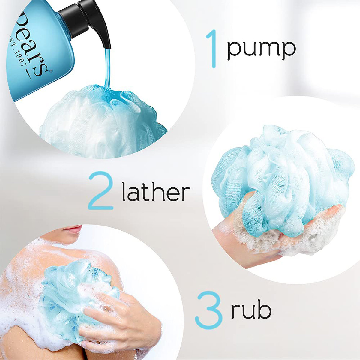 Pears Pure & Gentle Body Wash With Mint Extract 500 ml | WIth Natural Oils | Gentle Skin Cleansing | For Soft & Glowing Skin | Soap Free, Pack of 1 Pears Pure & Gentle Body Wash With Mint Extract 500 ml | WIth Natural Oils | Gentle Skin Cleansing | For Soft & Glowing Skin | Soap Free, Pack of 1