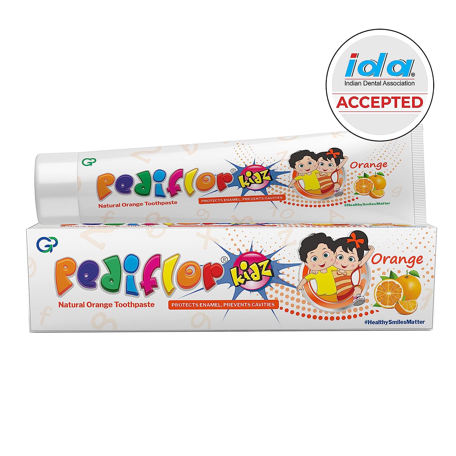 Pediflor Kidz Orange Toothpaste, 70 gm, Pack of 1 Pediflor Kidz Orange Toothpaste, 70 gm, Pack of 1