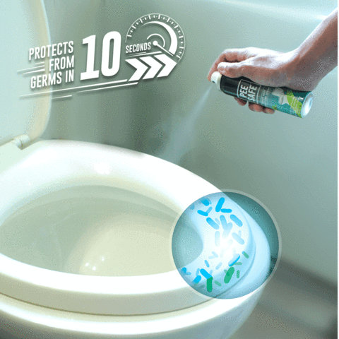Pee Safe Toilet Seat Sanitizer Floral Spray 75 ml | Protects From Germs In 10 Second On Toilet Seat | Reduces Risk Of UTI & Toilet Borne Infections, Pack of 1 Pee Safe Toilet Seat Sanitizer Floral Spray 75 ml | Protects From Germs In 10 Second On Toilet Seat | Reduces Risk Of UTI & Toilet Borne Infections, Pack of 1