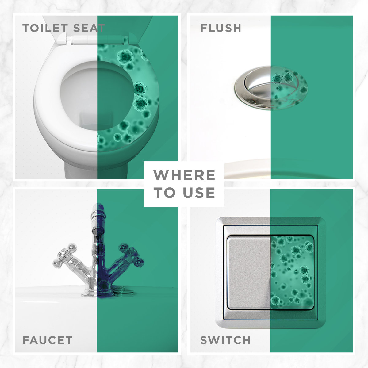 Pee Safe Toilet Seat Sanitizer Mint Spray 75 ml | Protects From Germs In 10 Second On Toilet Seat | Reduces Risk Of UTI & Toilet Borne Infections, Pack of 1 Pee Safe Toilet Seat Sanitizer Mint Spray 75 ml | Protects From Germs In 10 Second On Toilet Seat | Reduces Risk Of UTI & Toilet Borne Infections, Pack of 1