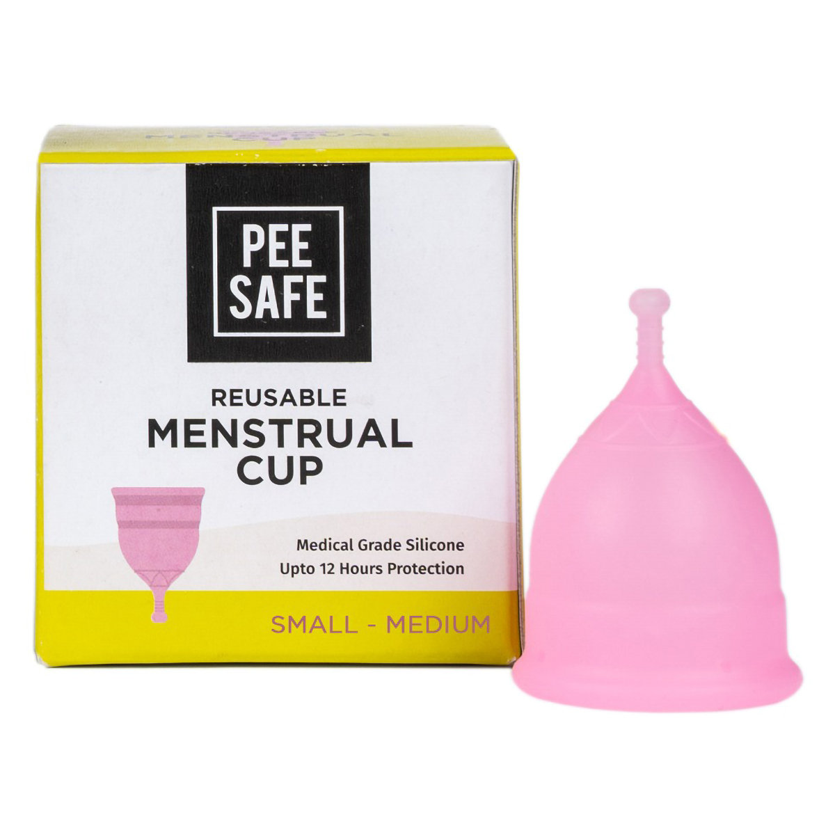 Pee Safe Reusable Menstrual Cup Small-Medium, 1 Count, Pack of 1 Pee Safe Reusable Menstrual Cup Small-Medium, 1 Count, Pack of 1