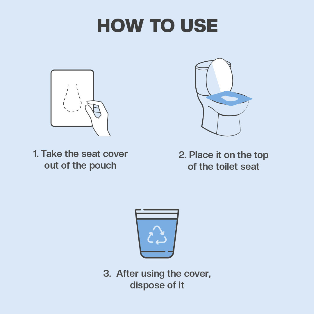 Pee Safe Disposable Toilet Seat Cover, 20 Count, Pack of 1 Pee Safe Disposable Toilet Seat Cover, 20 Count, Pack of 1