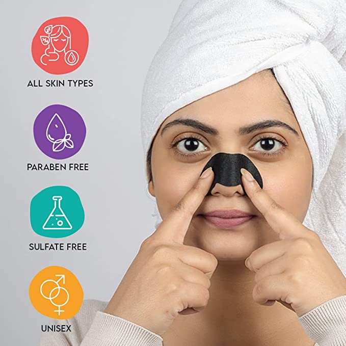 FURR by Pee Safe Charcoal Nose Strips 3 Count | With Aloe Vera & Tea Tree Oil | Reduces Blackheads, Whiteheads, Oil & Dirt | Unisex | For All Skin Type, Pack of 1 FURR by Pee Safe Charcoal Nose Strips 3 Count | With Aloe Vera & Tea Tree Oil | Reduces Blackheads, Whiteheads, Oil & Dirt | Unisex | For All Skin Type, Pack of 1