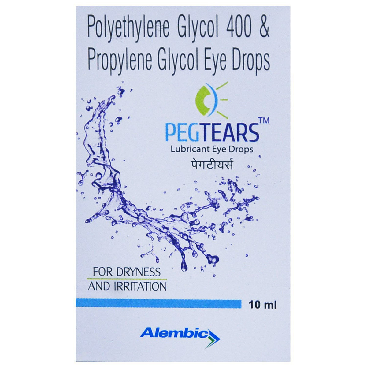 Pegtears Eye Drops 10 ml, Pack of 1 EYE DROPS Pegtears Eye Drops 10 ml, Pack of 1 EYE DROPS