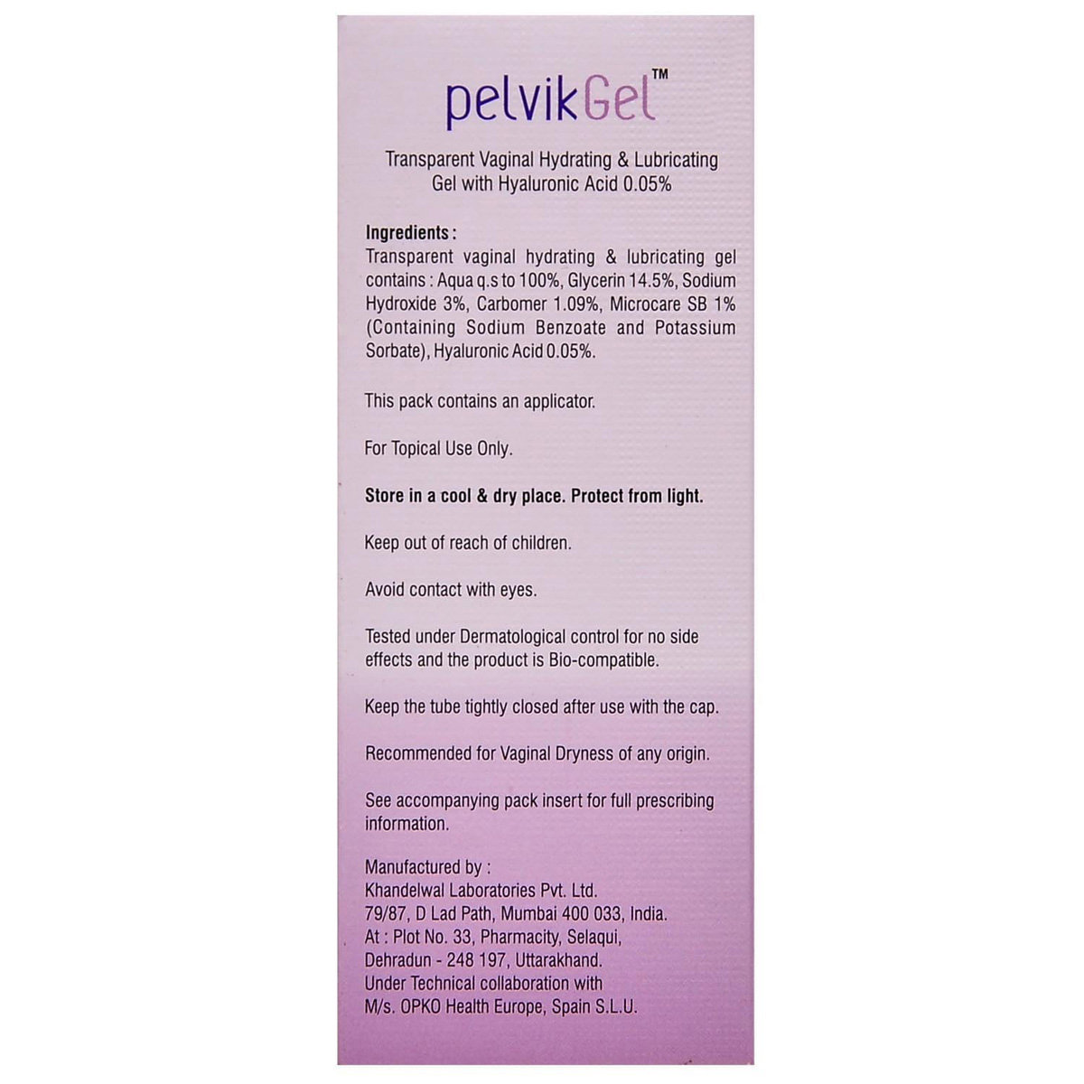Pelvik Gel 50 gm, Pack of 1 Pelvik Gel 50 gm, Pack of 1