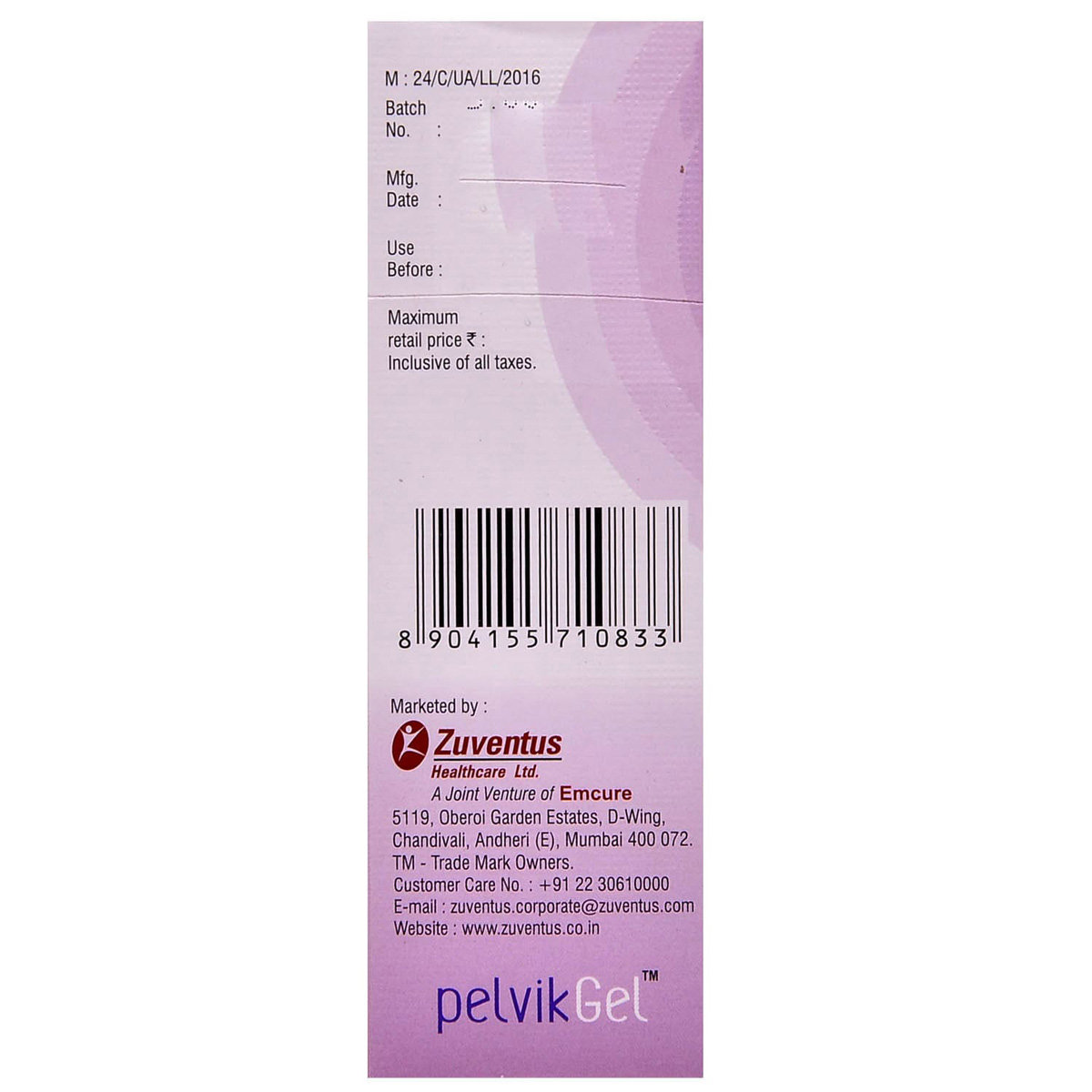 Pelvik Gel 50 gm, Pack of 1 Pelvik Gel 50 gm, Pack of 1
