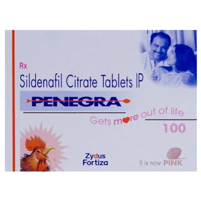 Penegra 100 Tablet 4's, Pack of 4 TABLETS