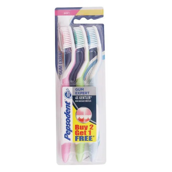 Pepdodent Gum Expert Soft Brush - (Buy 2 Get 1 Free)
, Pack of 1