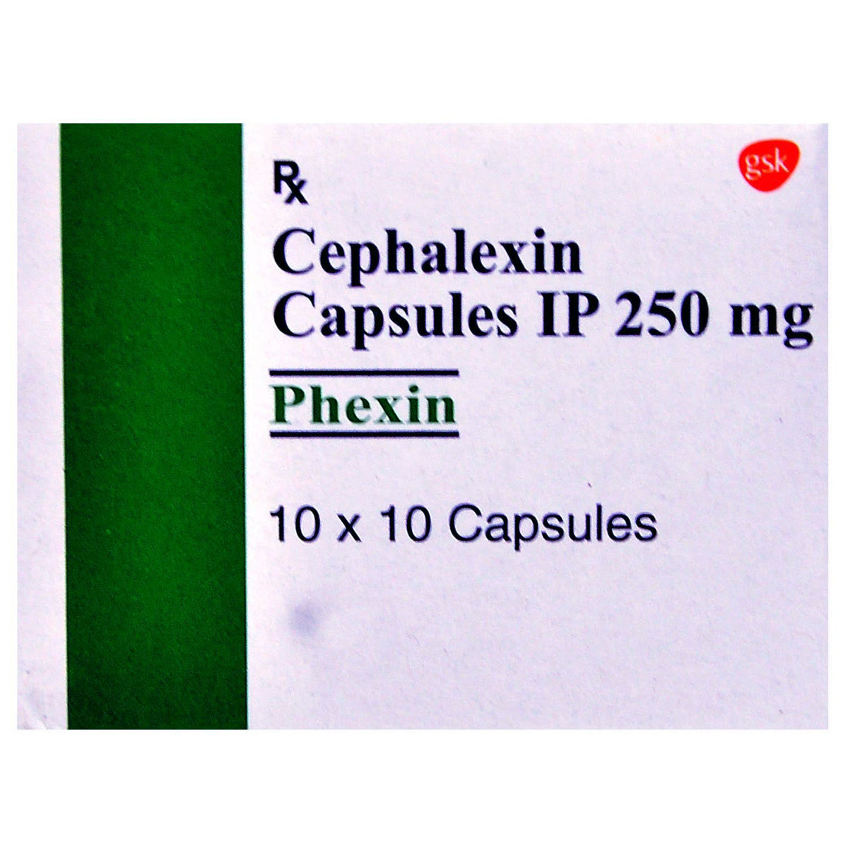 Buy Phexin 250 Capsule 10's Online