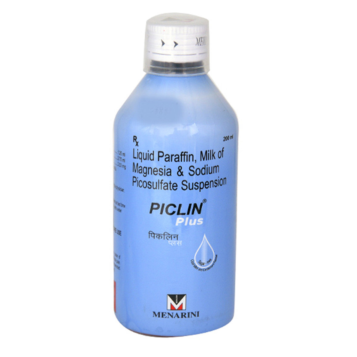 Piclin Plus Sugar Free Cool Mint & Cardamom Flavour Suspension 200 ml, Pack of 1 Suspension Piclin Plus Sugar Free Cool Mint & Cardamom Flavour Suspension 200 ml, Pack of 1 Suspension