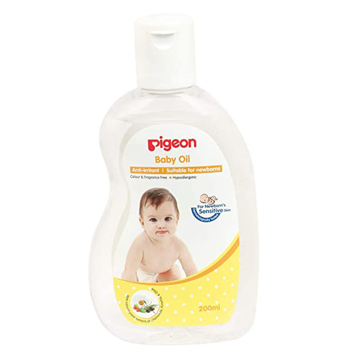 Pigeon Baby Oil, 200 ml, Pack of 1 Pigeon Baby Oil, 200 ml, Pack of 1