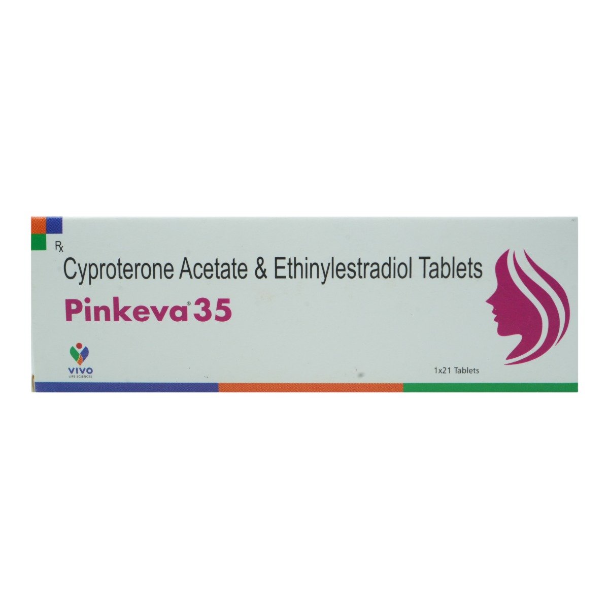 Pinkeva 35 Tablet 21's, Pack of 21 TABLETS Pinkeva 35 Tablet 21's, Pack of 21 TABLETS