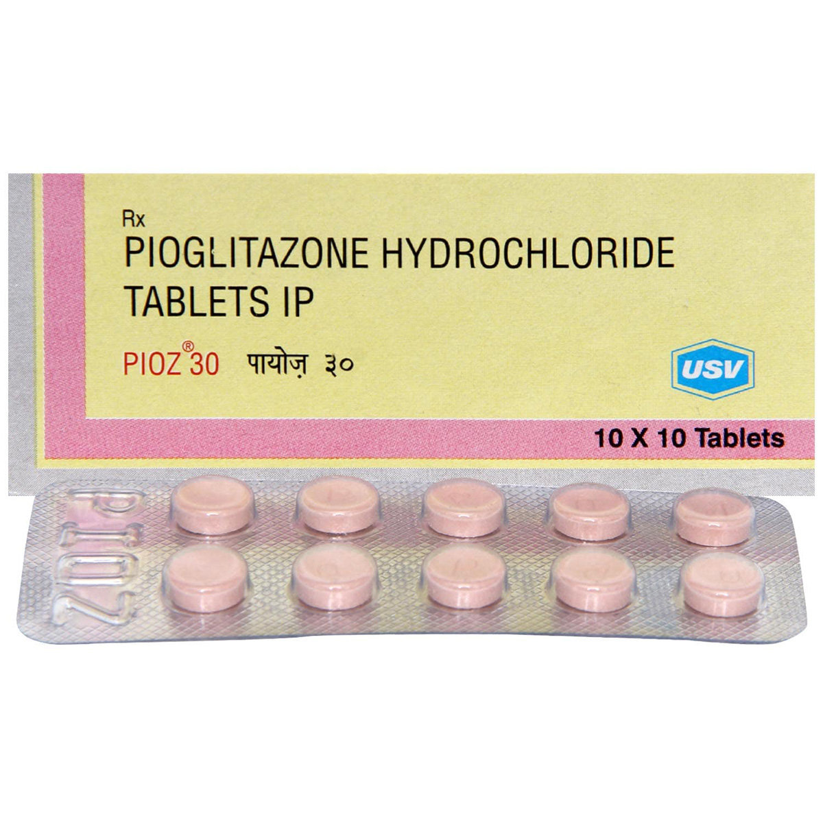 Pioz 30 Tablet 10's, Pack of 10 TABLETS Pioz 30 Tablet 10's, Pack of 10 TABLETS