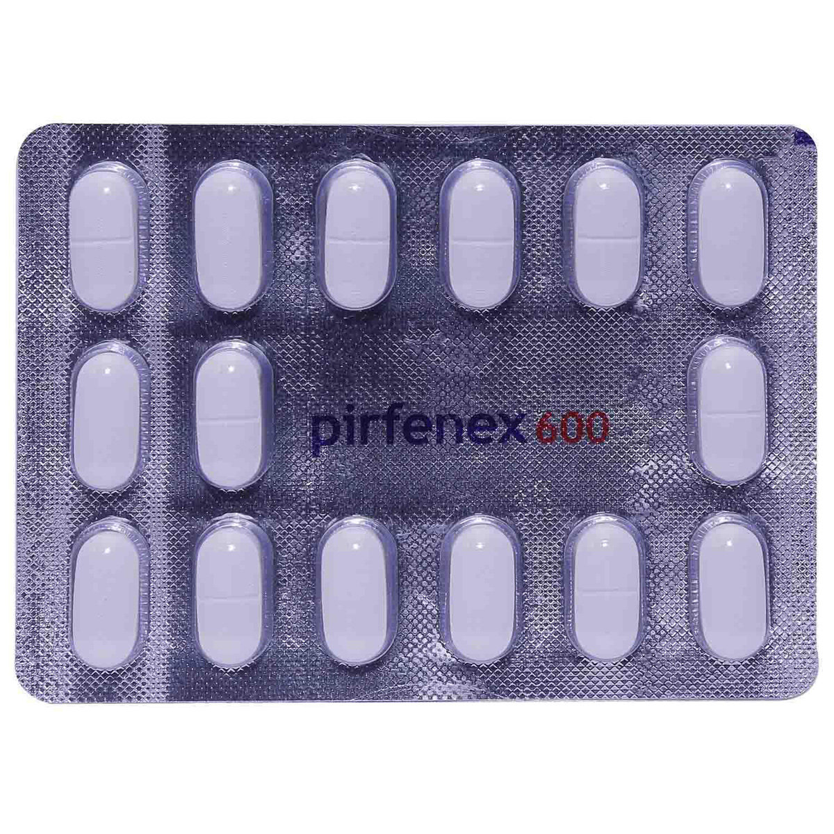 Pirfenex 600 mg Tablet 15's, Pack of 15 TABLETS Pirfenex 600 mg Tablet 15's, Pack of 15 TABLETS