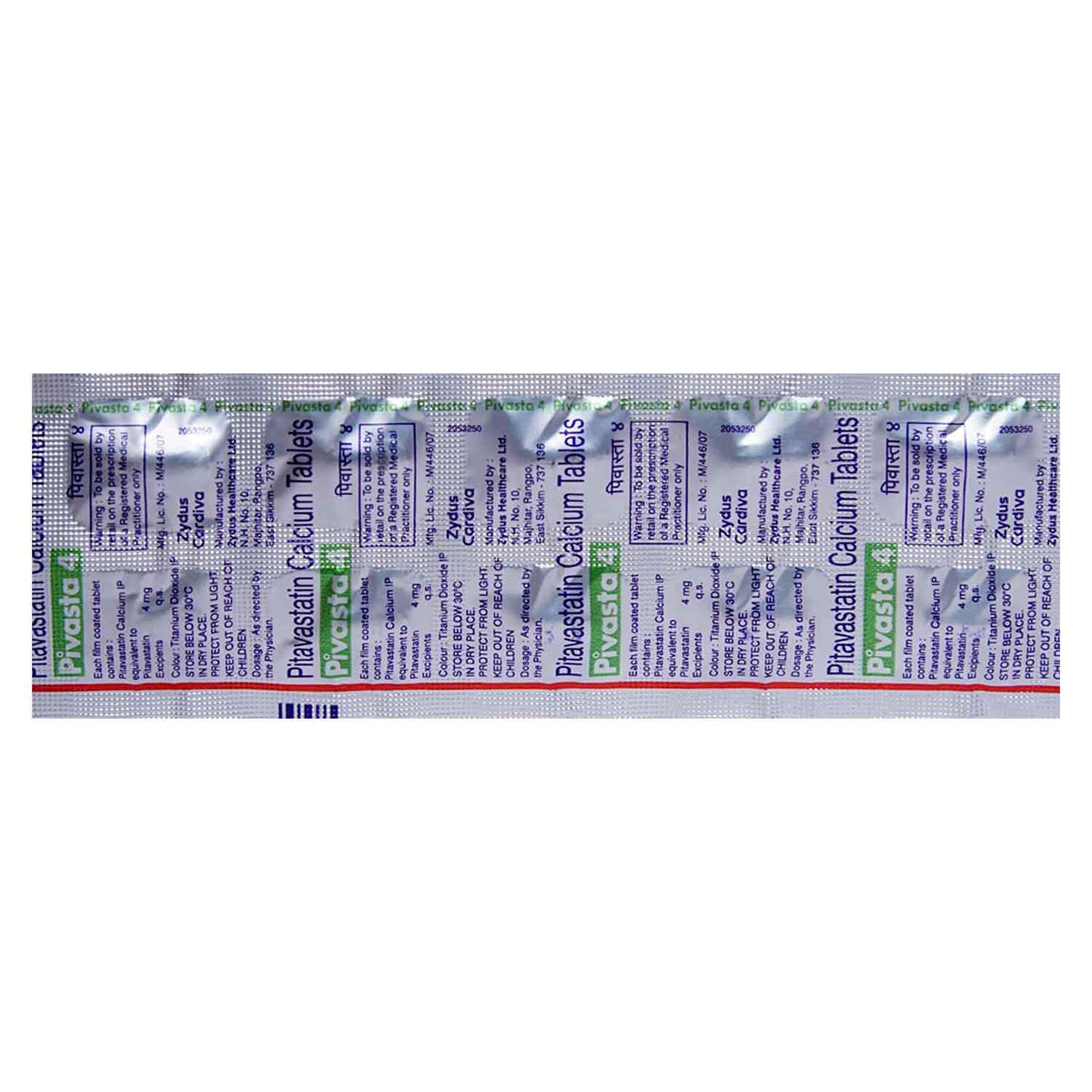 Pivasta 4 Tablet 10's, Pack of 10 TABLETS Pivasta 4 Tablet 10's, Pack of 10 TABLETS