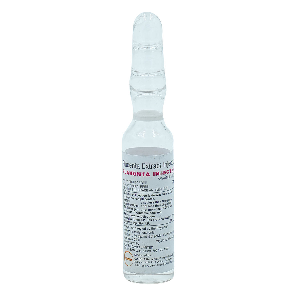 Buy Plakonta Injection 2 ml Online