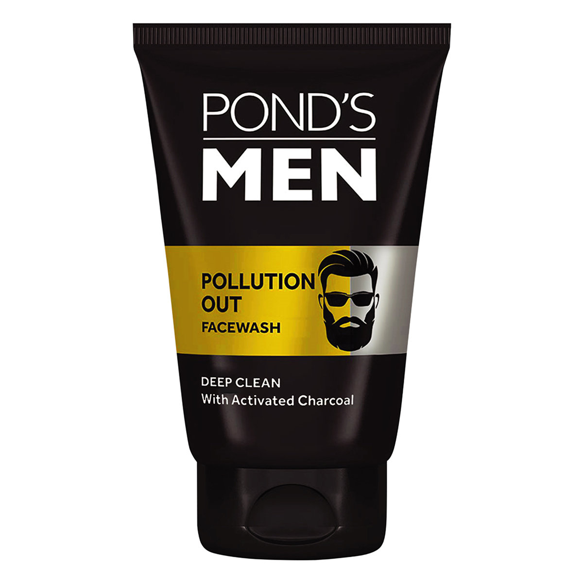 Pond's Men Pollution Out Face Wash 100 gm | With Activated Charcoal | Removes Pollutant & Dirt | Deeply Cleanses Skin | For Men Only, Pack of 1 Pond's Men Pollution Out Face Wash 100 gm | With Activated Charcoal | Removes Pollutant & Dirt | Deeply Cleanses Skin | For Men Only, Pack of 1