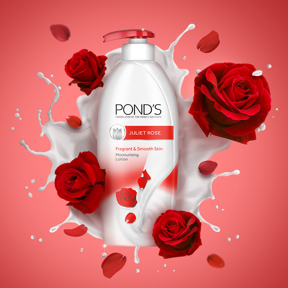 Pond's Juliet Rose Body Lotion 275 ml | 3X Intense Nourishment | For Soft & Glowing Skin With Long Lasting Frangrance, Pack of 1 Pond's Juliet Rose Body Lotion 275 ml | 3X Intense Nourishment | For Soft & Glowing Skin With Long Lasting Frangrance, Pack of 1