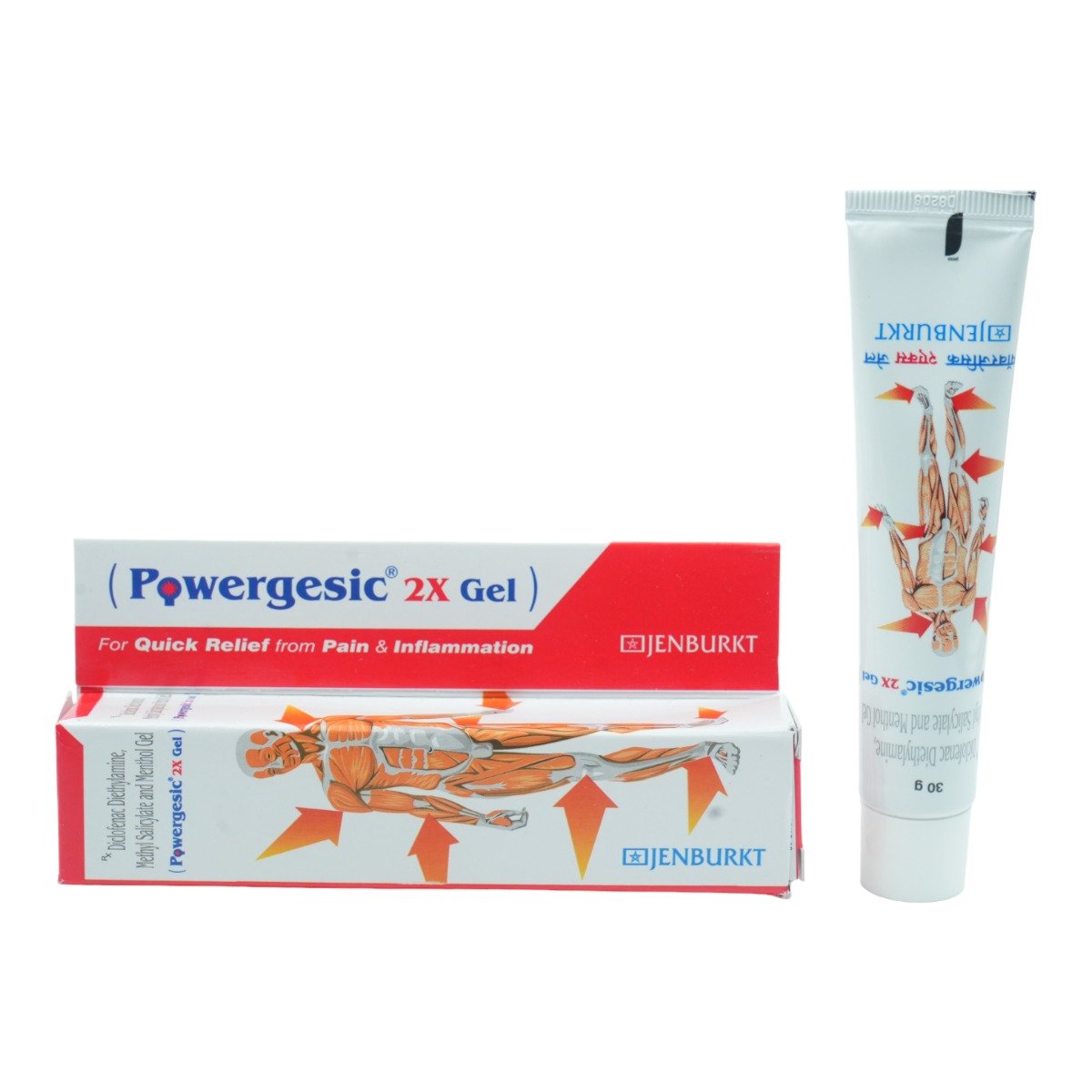 Powergesic 2X Gel 30 gm, Pack of 1 Powergesic 2X Gel 30 gm, Pack of 1