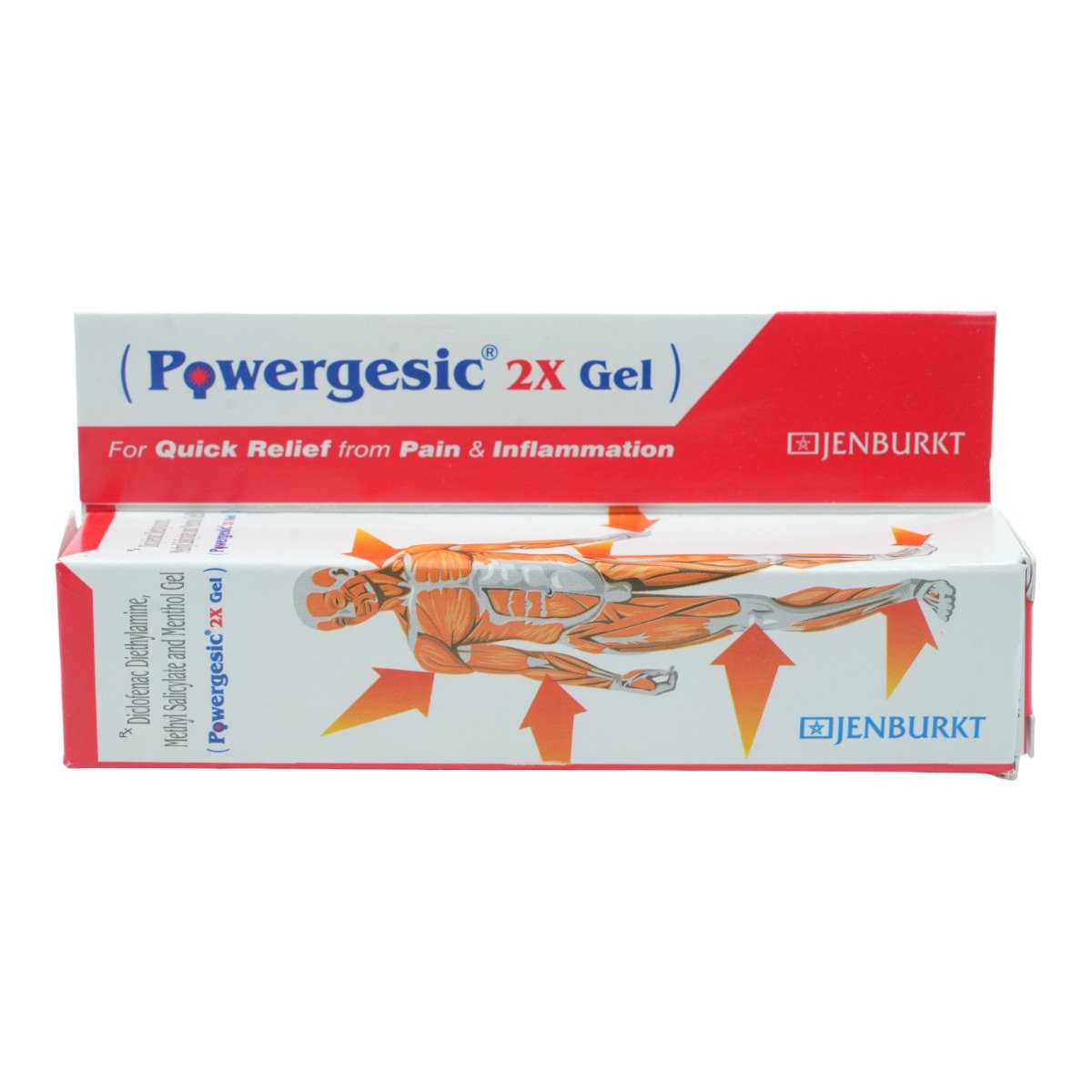Powergesic 2X Gel 30 gm, Pack of 1 Powergesic 2X Gel 30 gm, Pack of 1