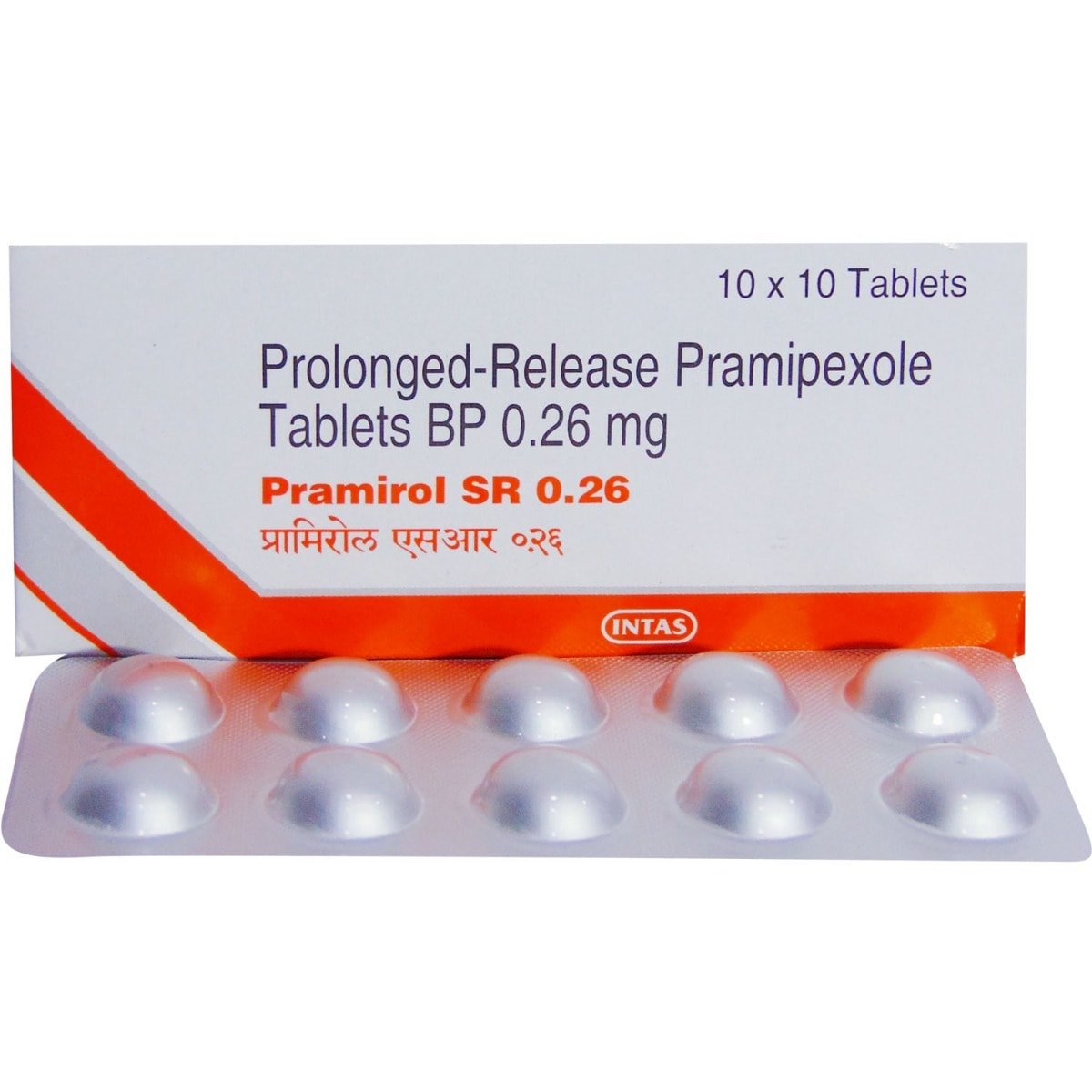 Pramirol SR 0.26 Tablet 10's, Pack of 10 TabletS Pramirol SR 0.26 Tablet 10's, Pack of 10 TabletS