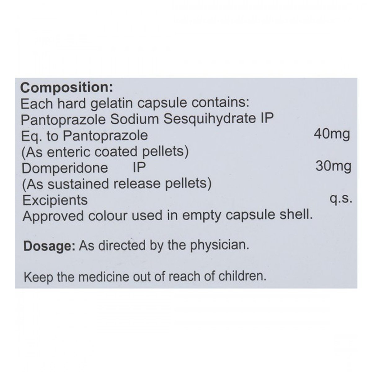 Prat DSR Capsule 15's, Pack of 15 CAPSULES Prat DSR Capsule 15's, Pack of 15 CAPSULES