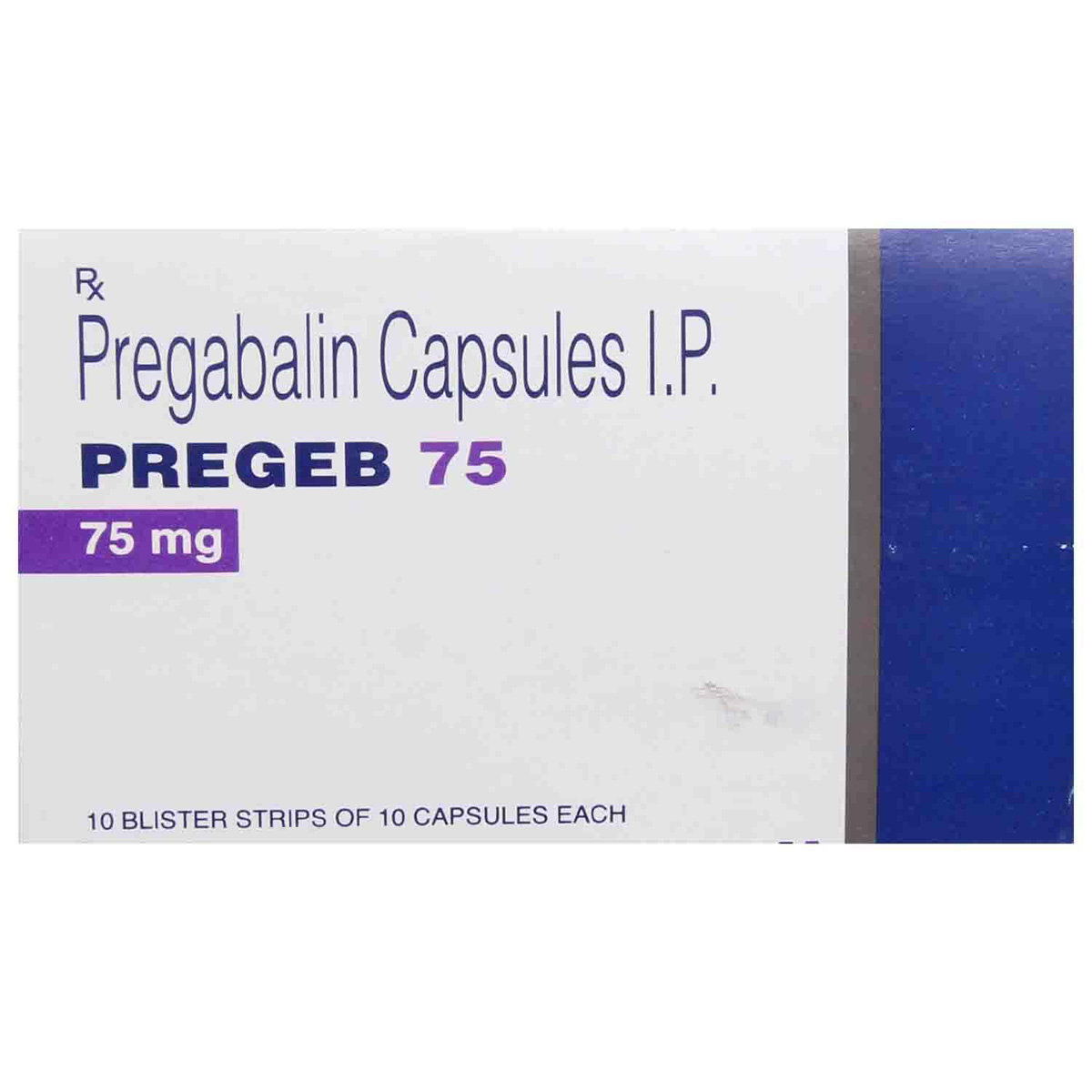 Pregeb 75 Capsule 10's, Pack of 10 CAPSULES Pregeb 75 Capsule 10's, Pack of 10 CAPSULES