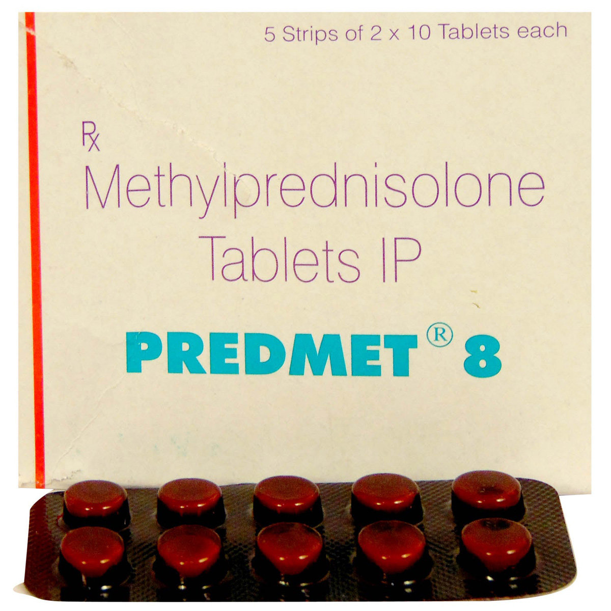 Predmet 8 mg Tablet 10's, Pack of 10 TABLETS Predmet 8 mg Tablet 10's, Pack of 10 TABLETS