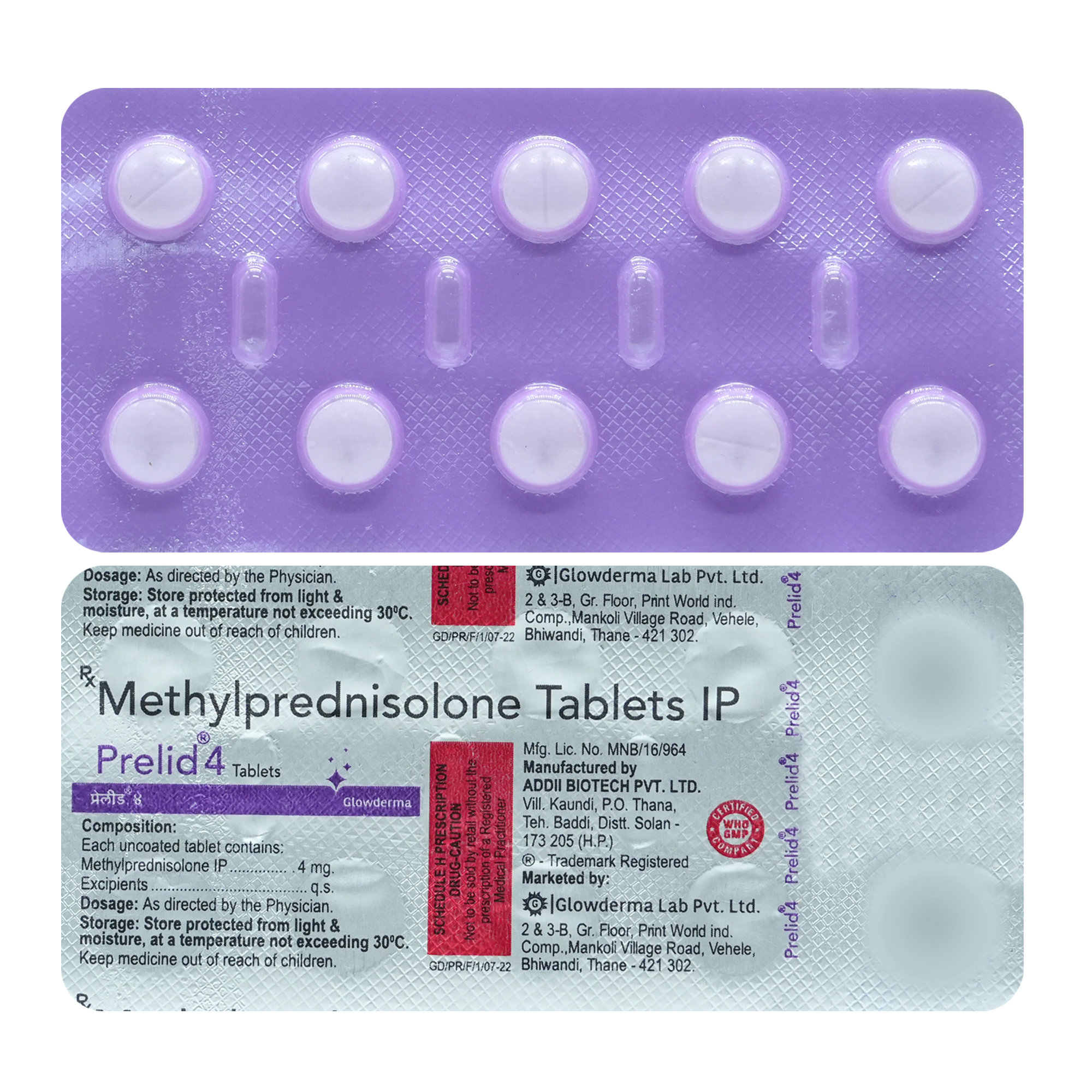 Prelid 4 mg Tablet 10's, Pack of 10 TabletS Prelid 4 mg Tablet 10's, Pack of 10 TabletS