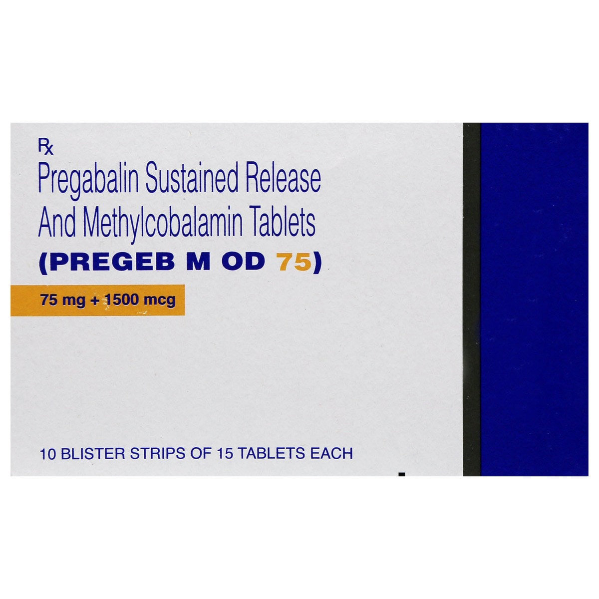 Pregeb M OD 75 Tablet 15's, Pack of 15 Pregeb M OD 75 Tablet 15's, Pack of 15