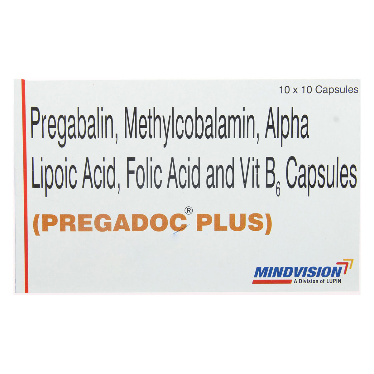 Buy Pregadoc Plus Capsule 10's Online