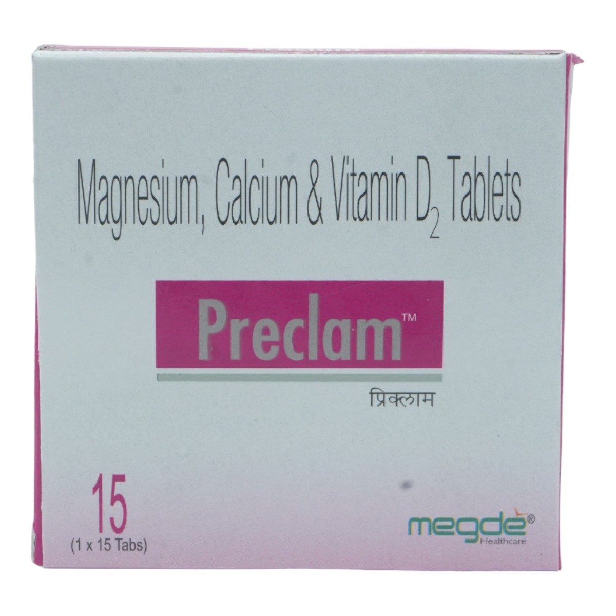 Preclam Tablet 15's, Pack of 15 Preclam Tablet 15's, Pack of 15