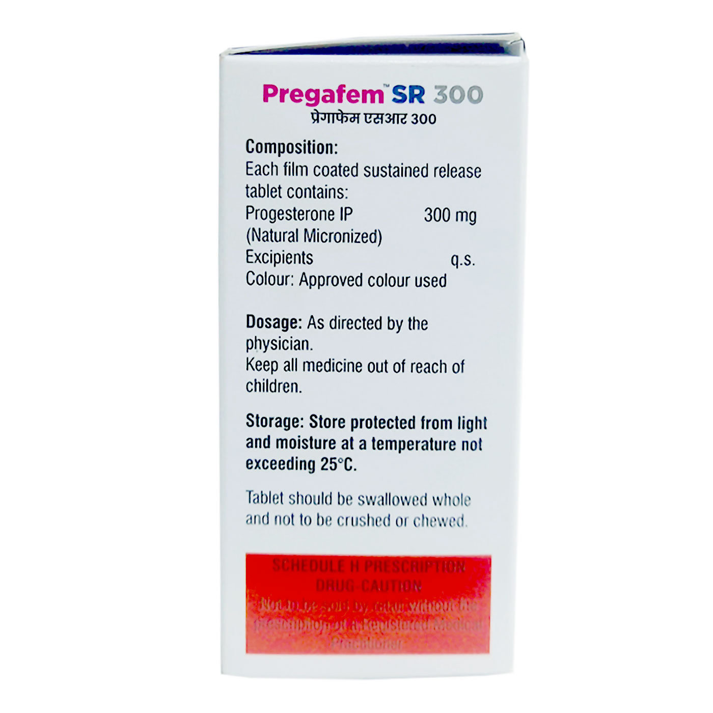 Pregafem SR 300 Tablet 10's, Pack of 10 TABLETS Pregafem SR 300 Tablet 10's, Pack of 10 TABLETS