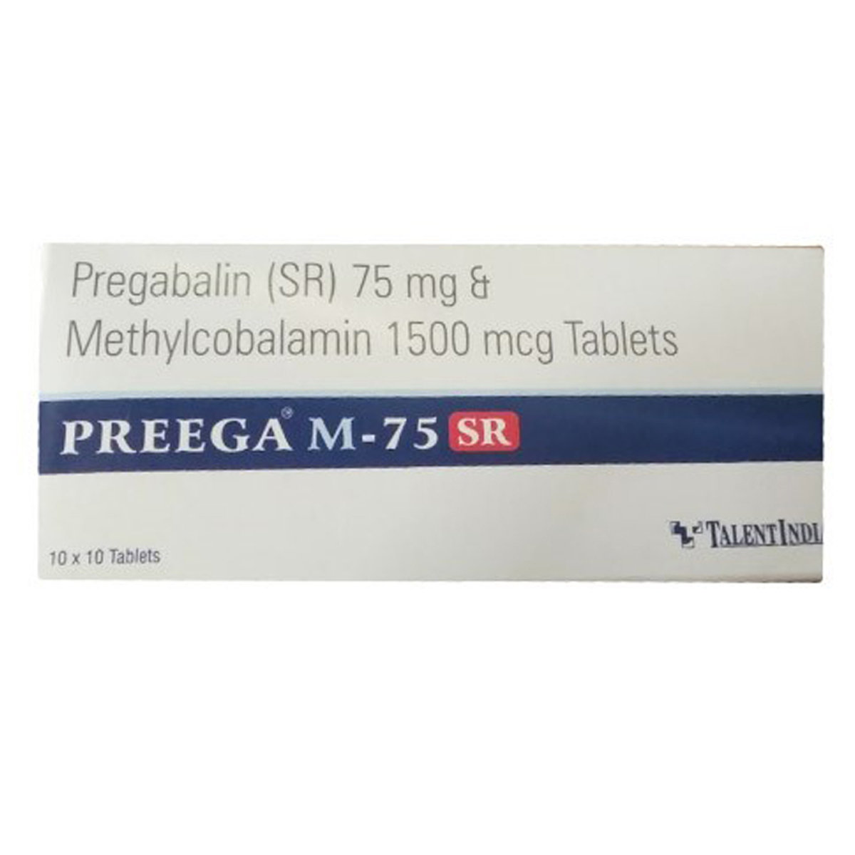 Preega M-75 SR Tablet 10's, Pack of 10 TABLETS Preega M-75 SR Tablet 10's, Pack of 10 TABLETS