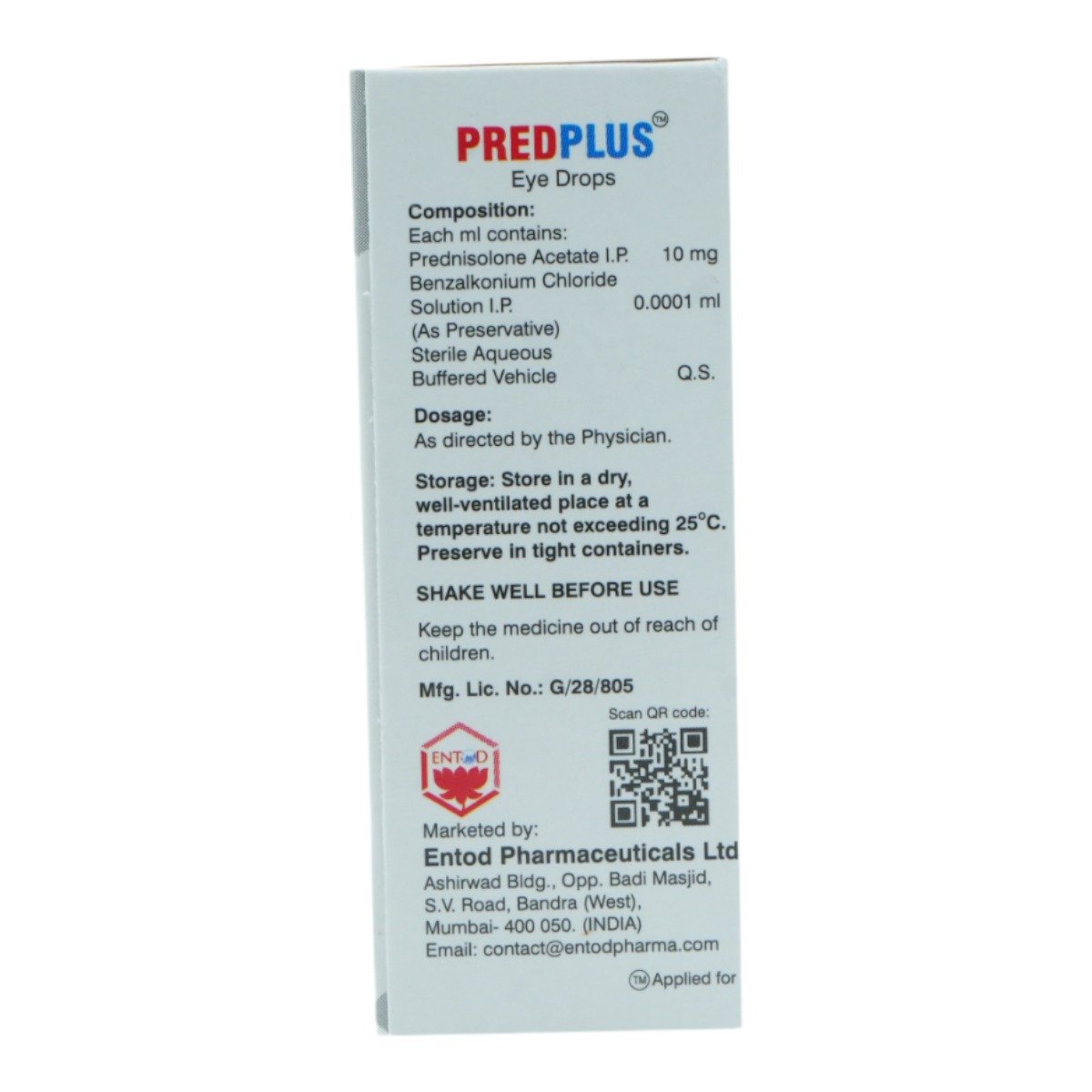 Predplus 10 Eye Drops 10 ml, Pack of 1 EYE DROPS Predplus 10 Eye Drops 10 ml, Pack of 1 EYE DROPS